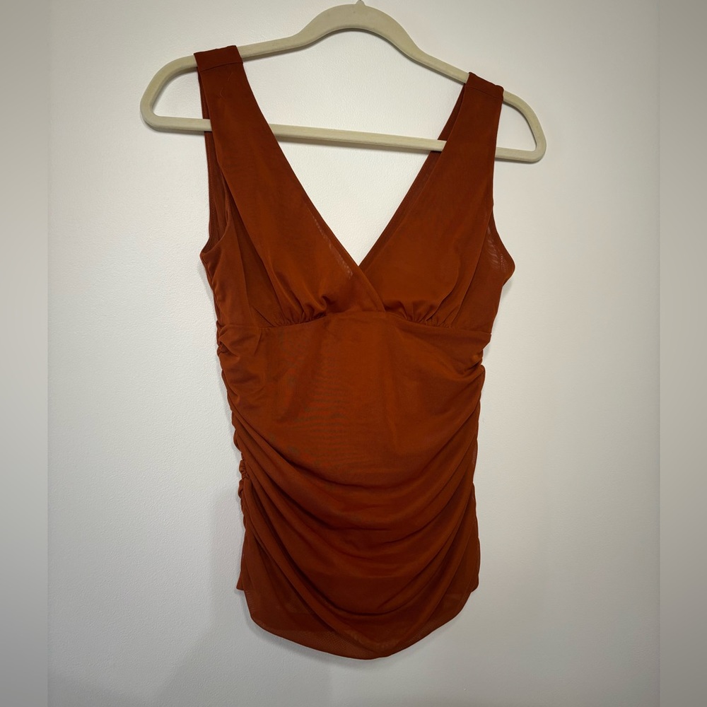 Anthropologie Mesh Blouse
